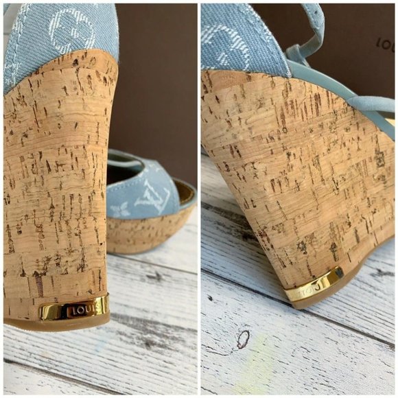 🛑SOLD🛑Authentic LOUIS VUITTON Denim Light Blue - Picture 6 of 12